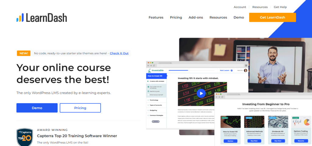 Learnworlds Alternatives - LearnDash Overview Learnworlds Alternatives - LearnDash Overview