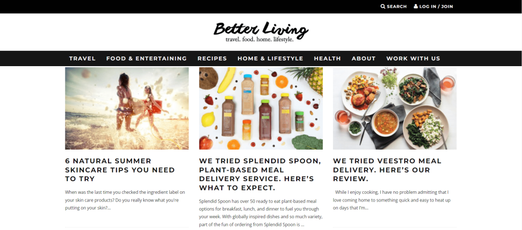 Better Living Better Living