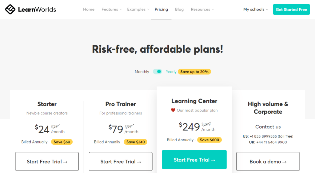 Learnworlds Free Trial - Pricing Learnworlds Free Trial - Pricing