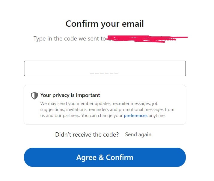 LinkedIn Premium Discount - Confirm Your Email LinkedIn Premium Discount - Confirm Your Email